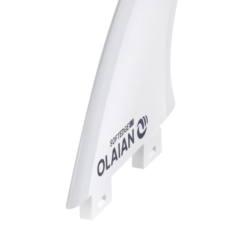 PRODUCTO OCASIÓN: Quillas Surf Olaian 500 Blanco Soft Edge 4"5 x3