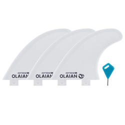 OLAIAN Salma / Fin - 4''5 X 3 - Beyaz - 500 Soft Edge