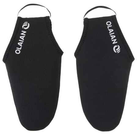 Kratke nogavice iz neoprena za plavuti za bodyboarding 