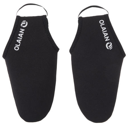 Låga neoprensockor 1,5 mm för simfena till bodyboard