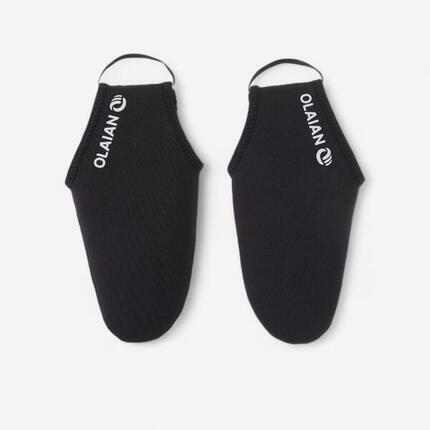 Neoprensocken 1,5 mm kurz für Bodyboardflossen