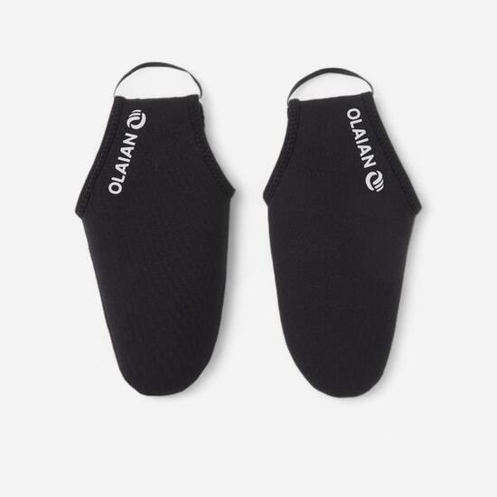 Neoprensocken 1,5 mm kurz für Bodyboardflossen