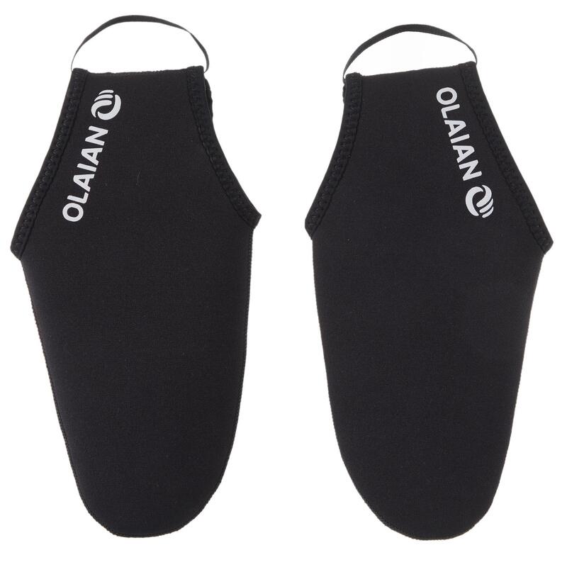 Neoprensocken 1,5 mm kurz für Bodyboardflossen