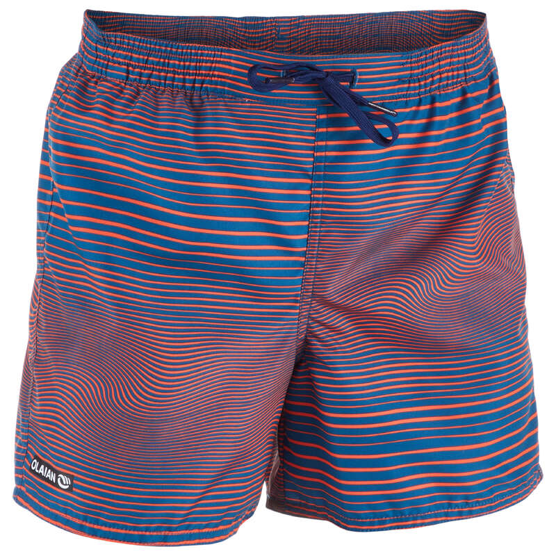 BOY'S BOARDSHORTS Swimwear and Beachwear - BBS 100 Tween - Echo Red OLAIAN - Swimwear and Beachwear