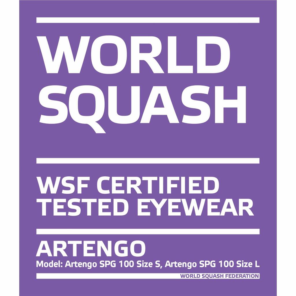 Okuliare na squash SPG 100 veľkosť L