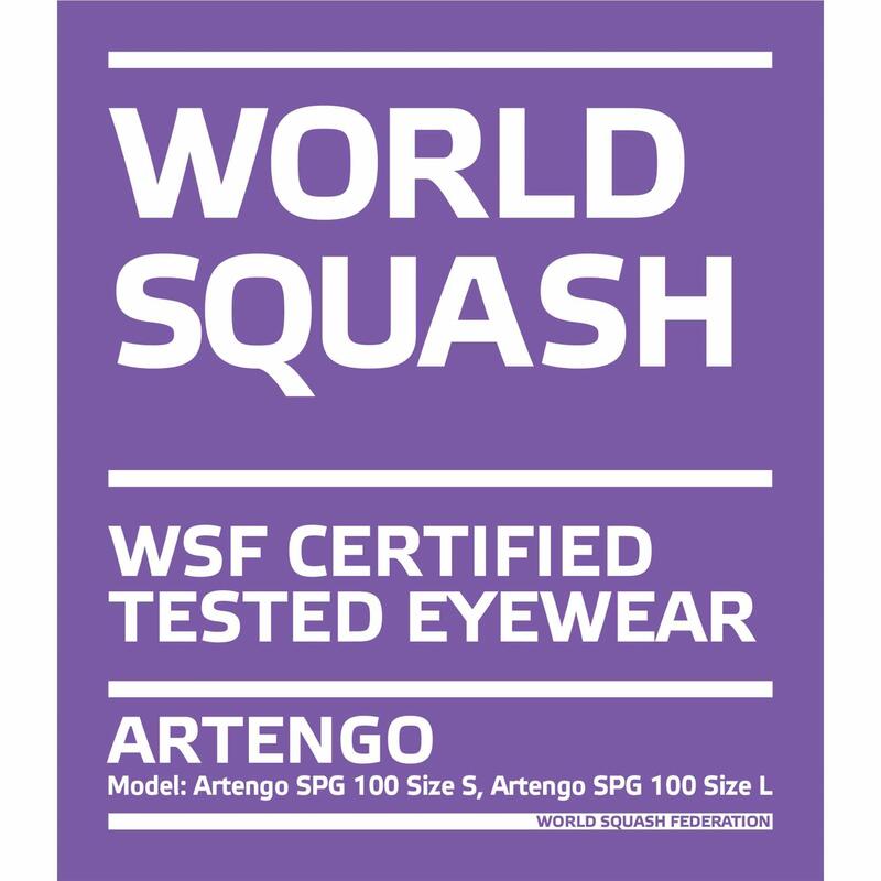 Lunettes de Squash Grand Visage SPG 100 Taille L