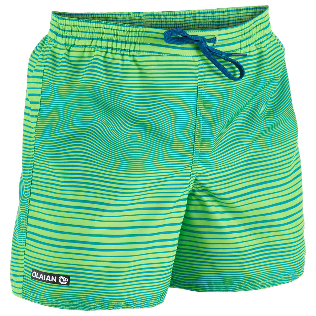 100 Short Surfing Boardshorts - Echo Green