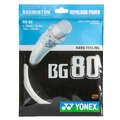 CORDAS BADMINTON Badminton - CORDAME BADMINTON BG 80 BRANCO YONEX - Material de Badminton