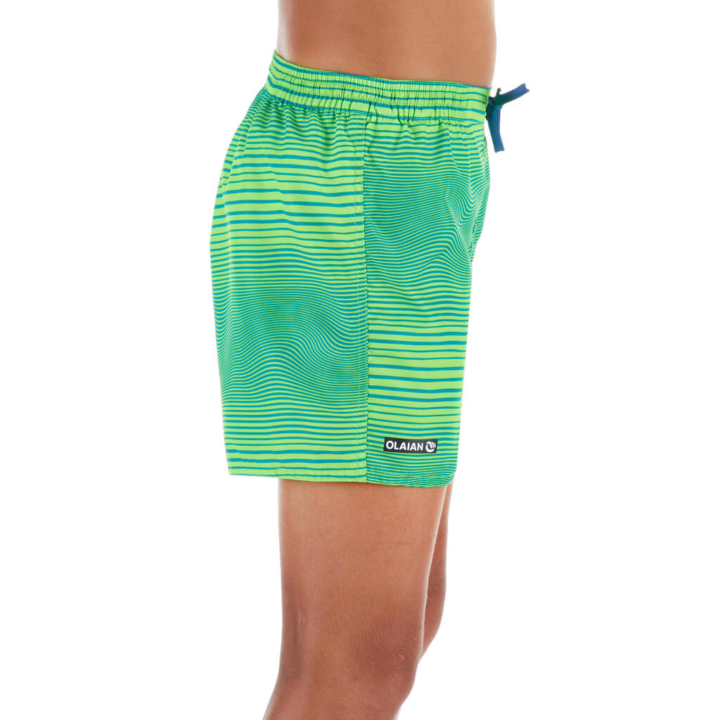 100 Short Surfing Boardshorts - Echo Green