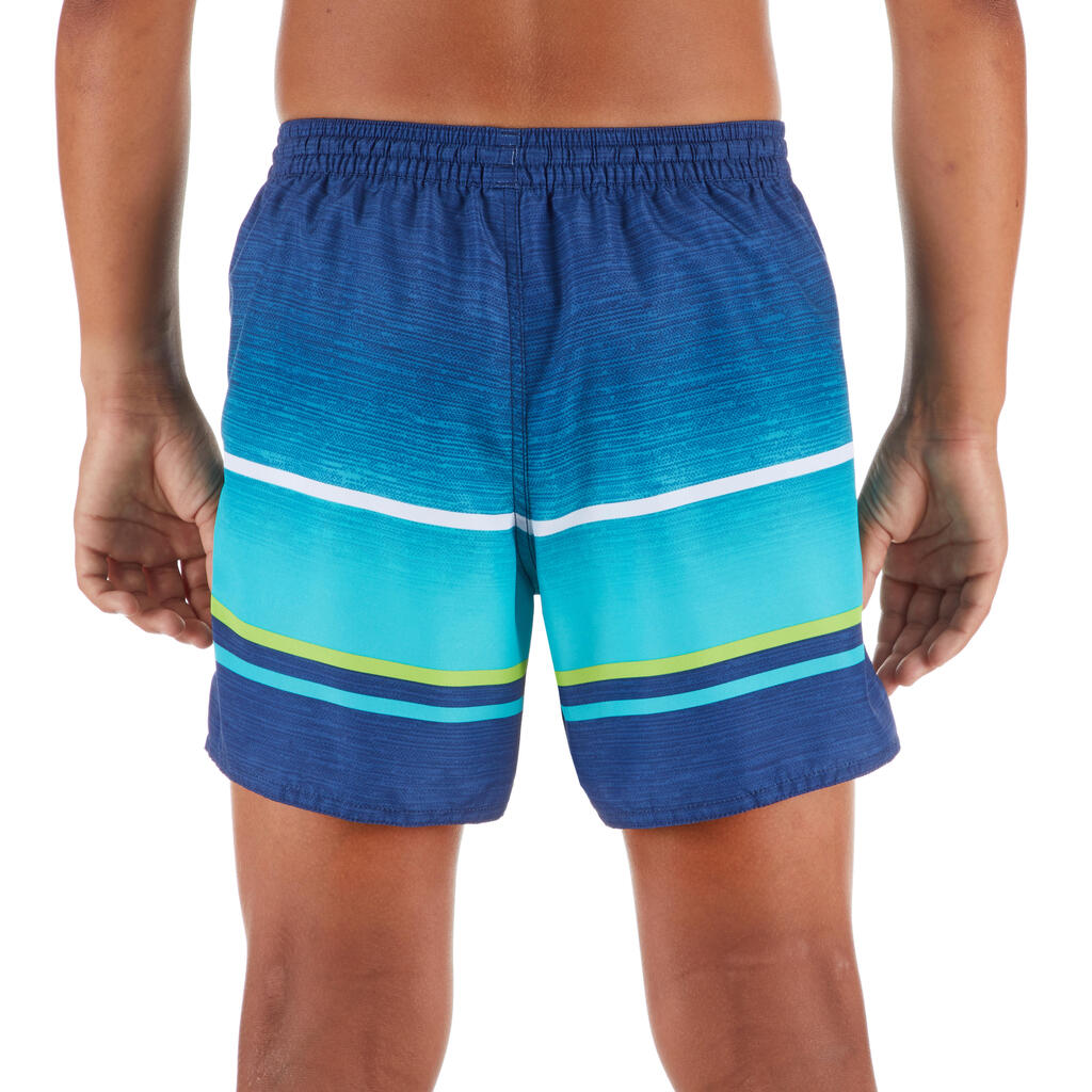 100 Short Surfing Boardshorts - Ethnic Turquoise