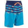 100 Long Surfing Boardshorts - Flostripe Blue