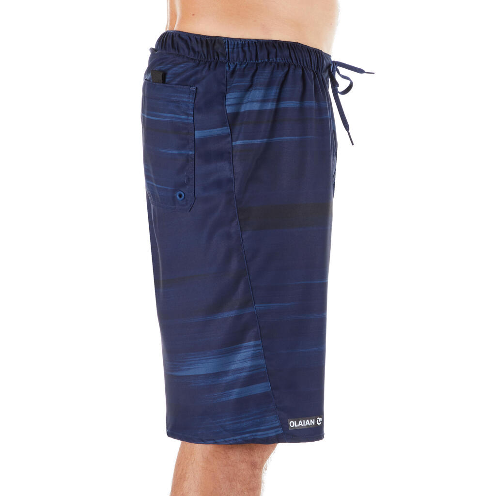 100 long surfing boardshorts Cloud blue