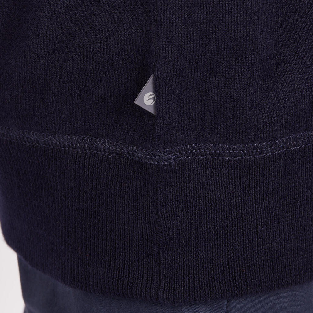 NAVY BLUE KIDS' WINDPROOF GOLF PULLOVER