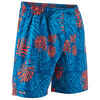 Surfing Standard Boardshorts 100 - Funkyleaf Red