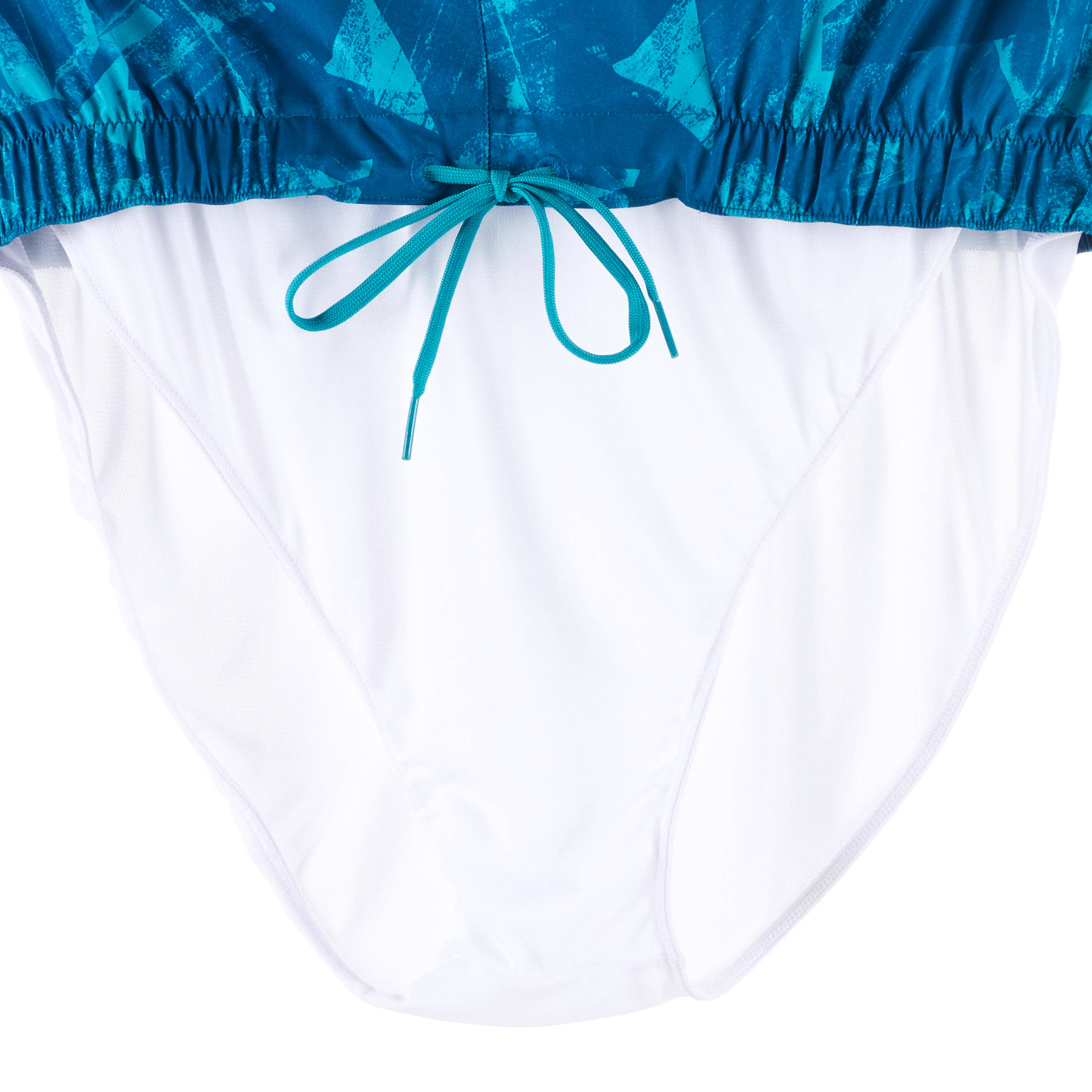 100 Standard Surfing Boardshorts - Papercut Petrol -  5