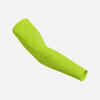 Pre-Formed Cool Weather Arm Warmers - Neon Yellow