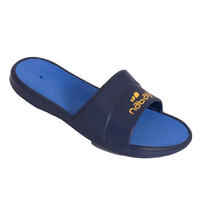 BOYS' POOL SANDALS SLAP 500 - BLUE YELLOW 