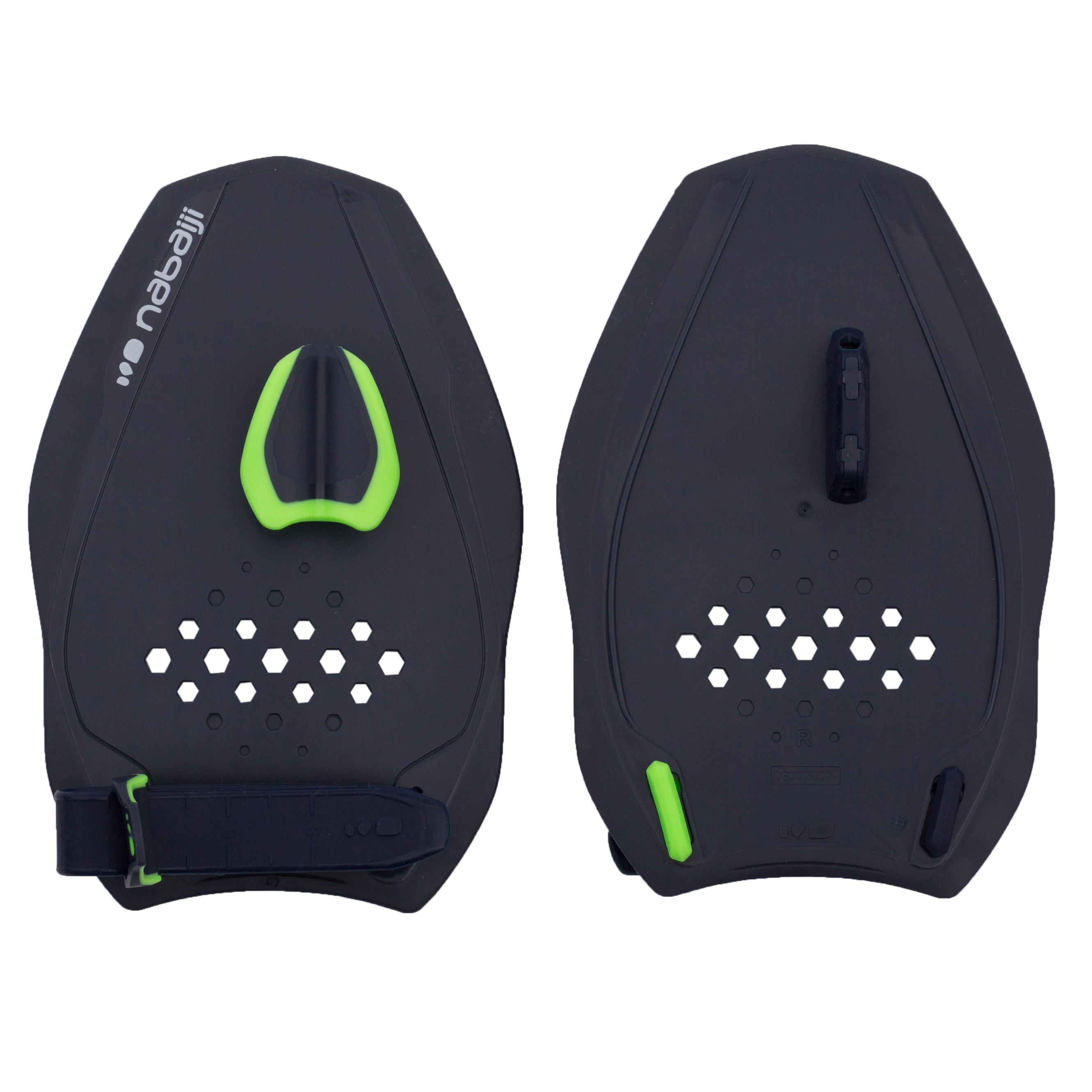 

Swimming Hand Paddles Quick'In Size  - Blue/Green -  By NABAIJI | Decathlon