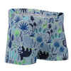 Badehose Boxer Baby Print Faultier hellgrau