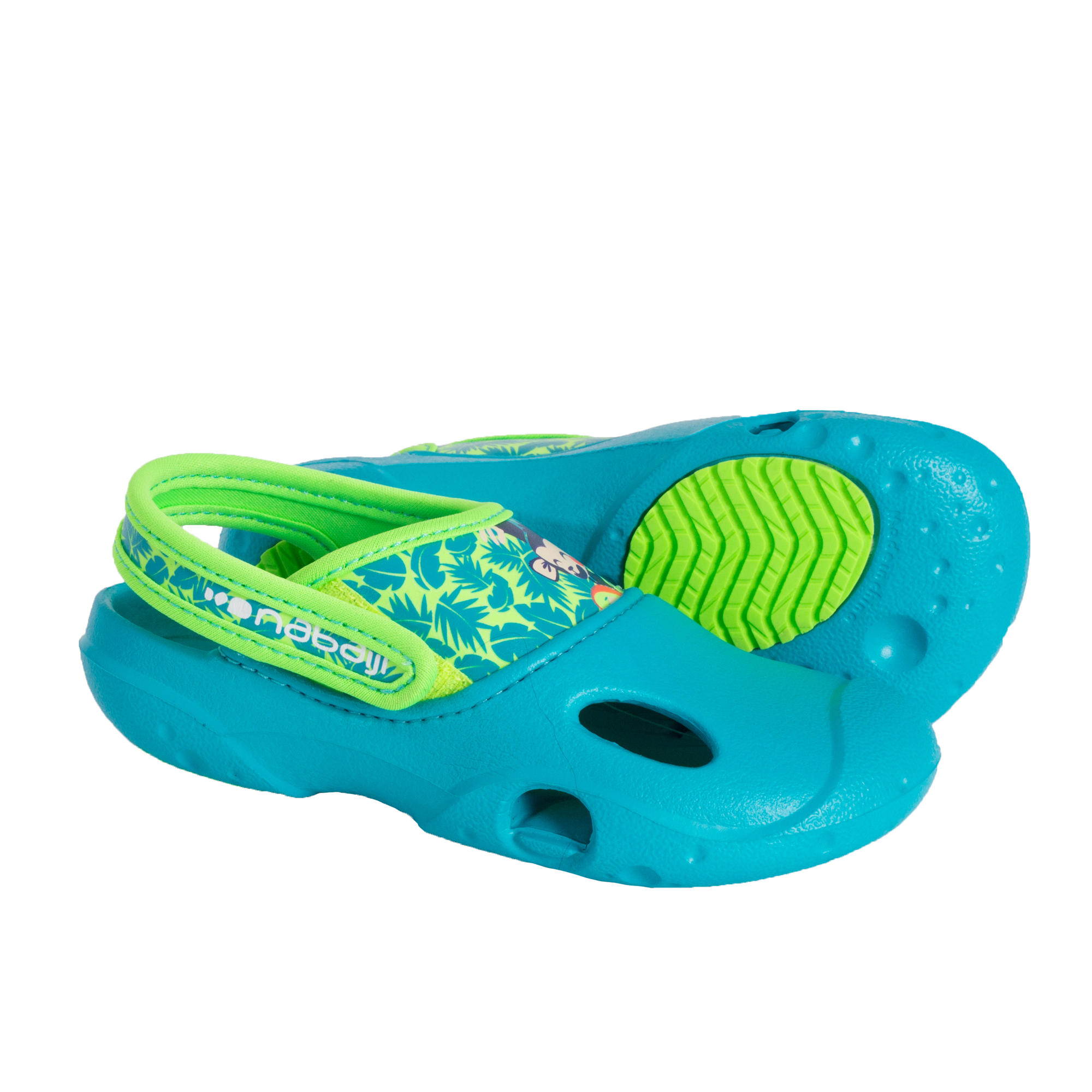 green clogs