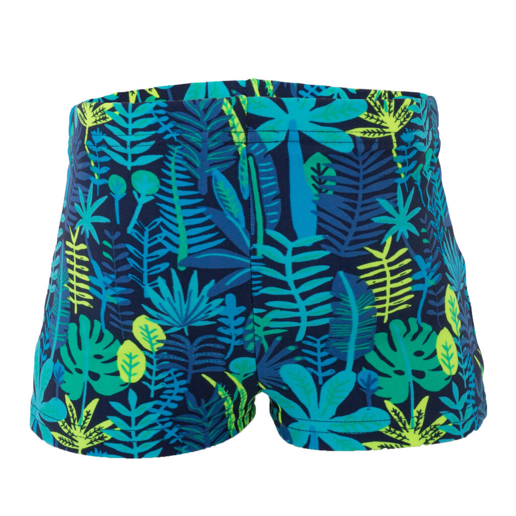 Boxer-Badehose Baby Sloth blau