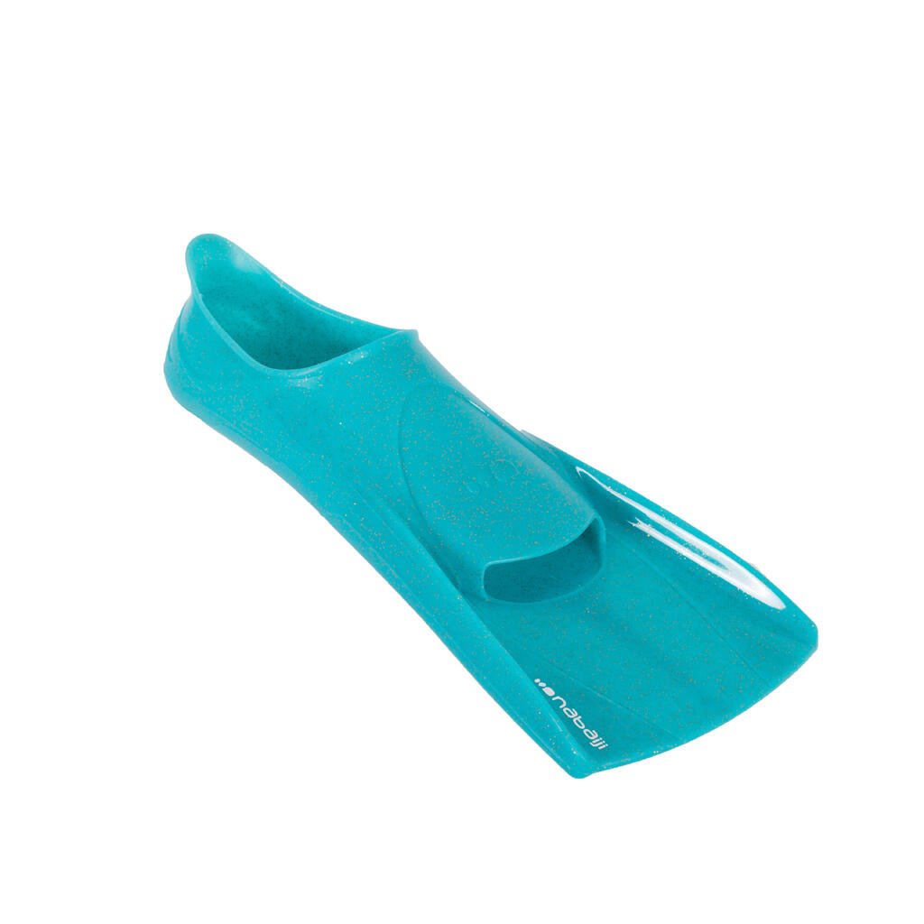 500 SILIFINS SHORT SWIM FINS - LUX GLITTER