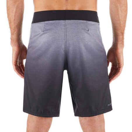 Surfing Standard Boardshorts 500 Gradient Grey