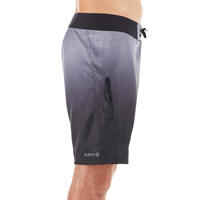 Surfing Standard Boardshorts 500 Gradient Grey