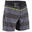 Boardshorts kurz Surfen 500 Line schwarz