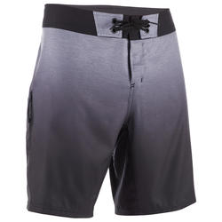 Surf boardshort standard 500 gradient grey