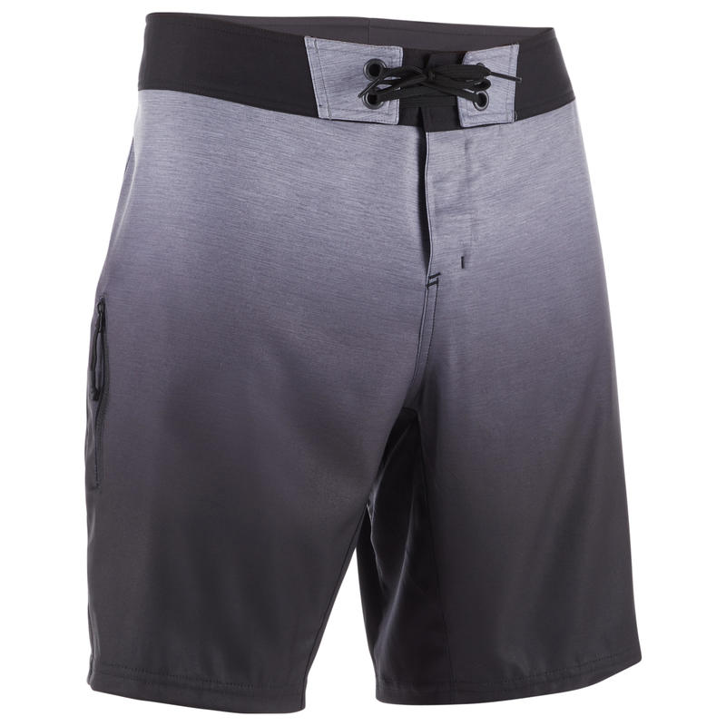 Surf short de bain standard 500 Gradiant gris Surf short de bain standard 500 Gradiant gris