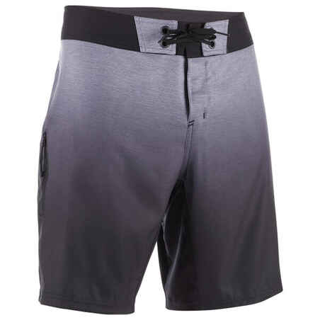 Surfing Standard Boardshorts 500 Gradient Grey