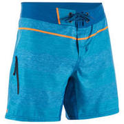Boardshort corto de surf 500 Lines petróleo