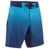 กางเกงชายหาดสำหรับโต้คลื่นรุ่น 500 (สีฟ้าไล่เฉด)