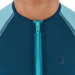 SNK 100 neoprene kids top turquoise