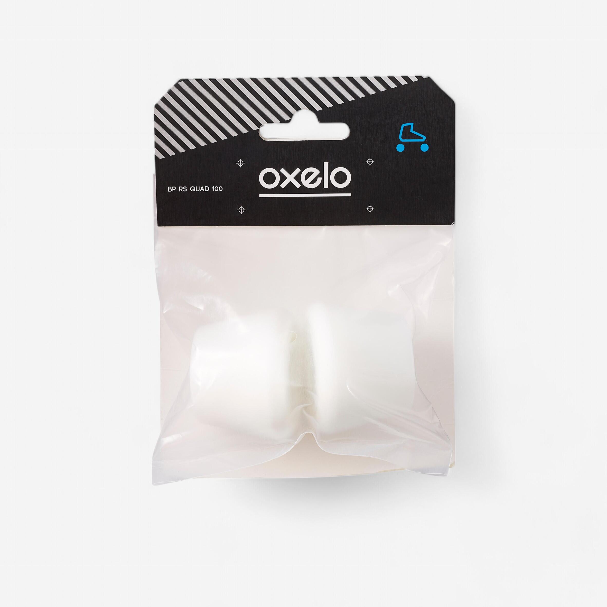 OXELO Adult Quad Roller Skate Brake Pads - White