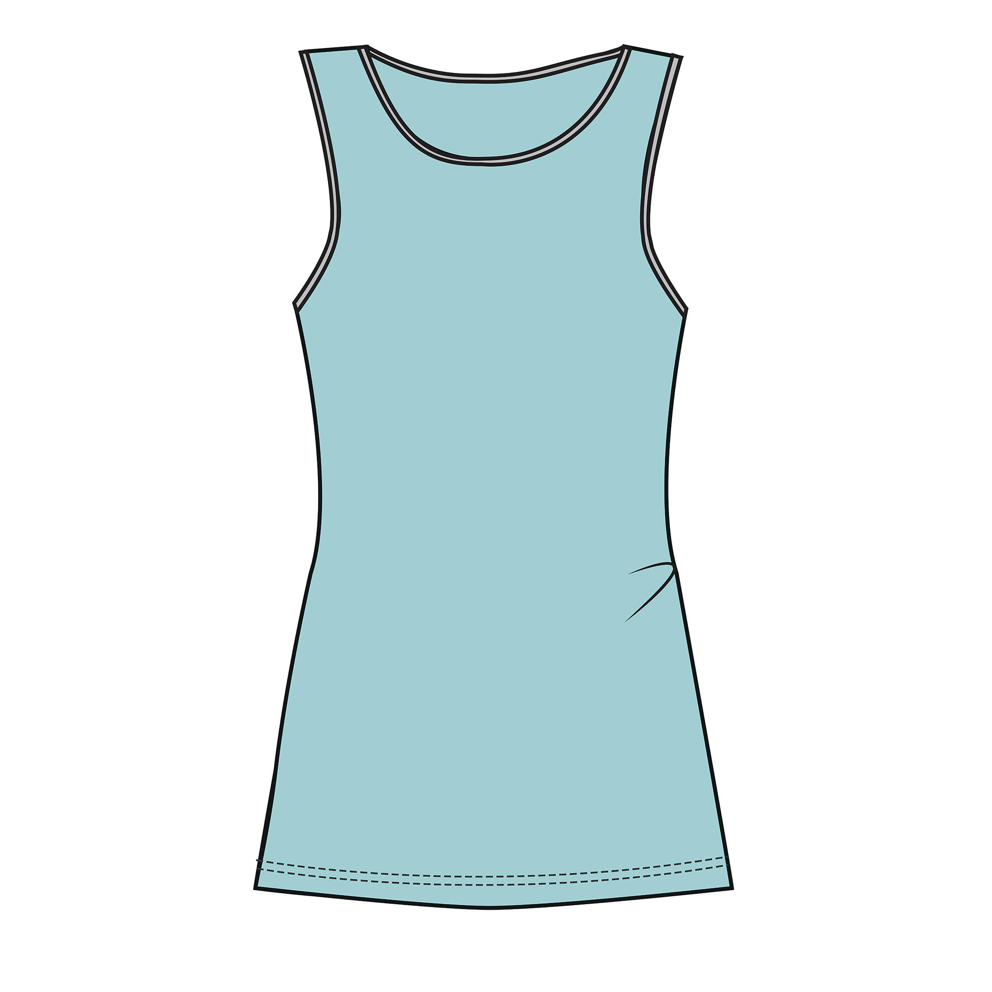 Domyos Top 500 Pilates En Lichte Gym Dames Gemeleerd domyos kopen in de aanbieding