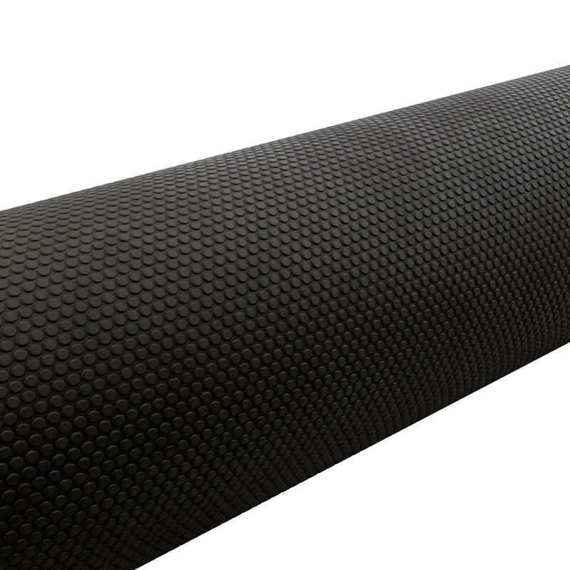 FOAM ROLLER Longueur 90cm Diamètre 15cm Noir Nyamba Decathlon