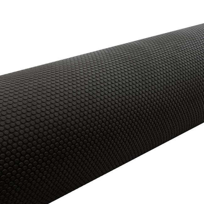 Foam roller Längd 90 cm Diameter 15 cm svart NYAMBA DECATHLON