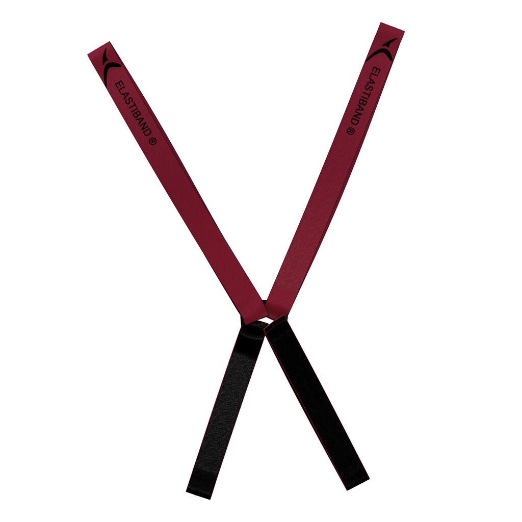 Υφασμάτινος ελαστικός ιμάντας τόνωσης 500 pilates 4 θηλιές