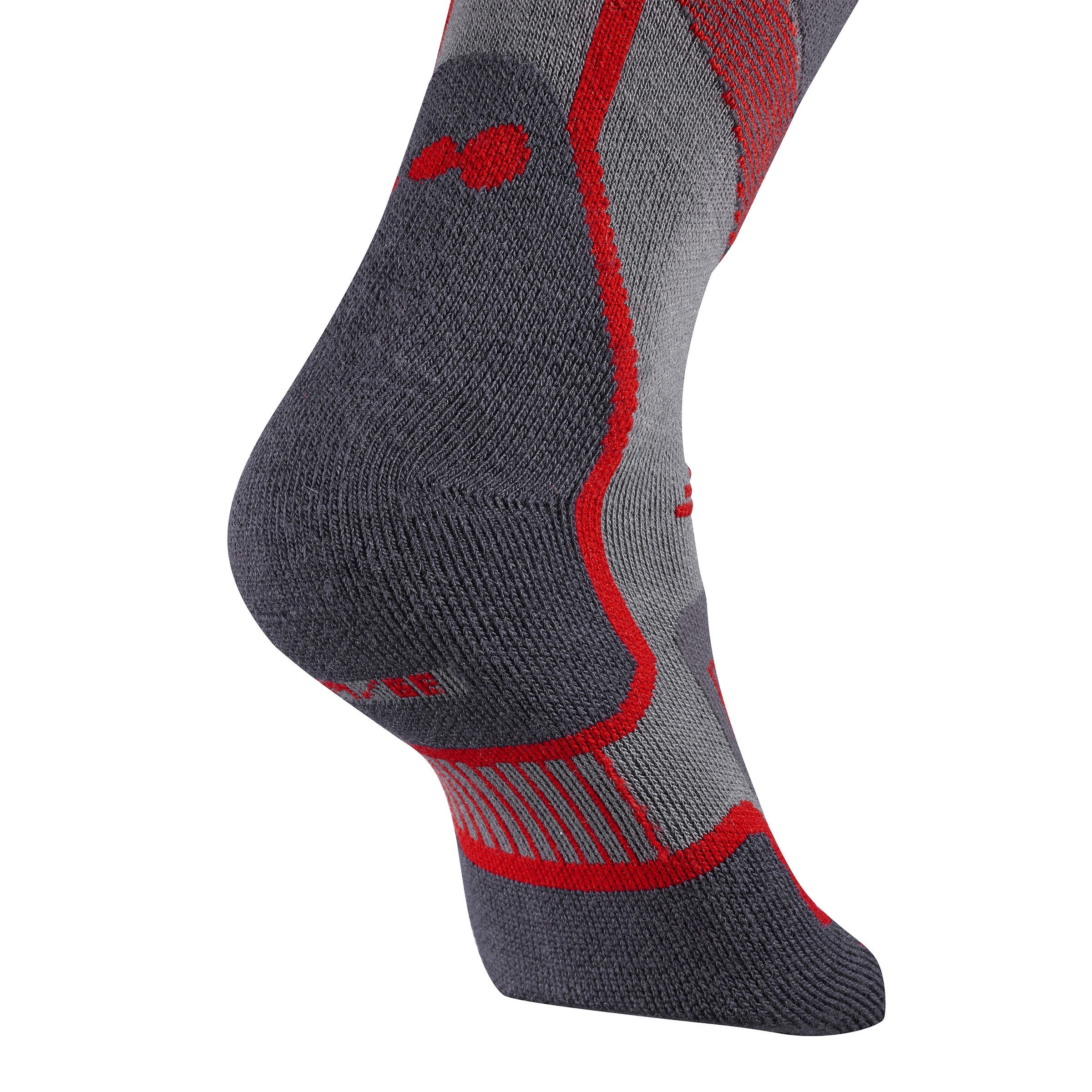 Adult Ski Socks 300 Blue Yellow 5/5