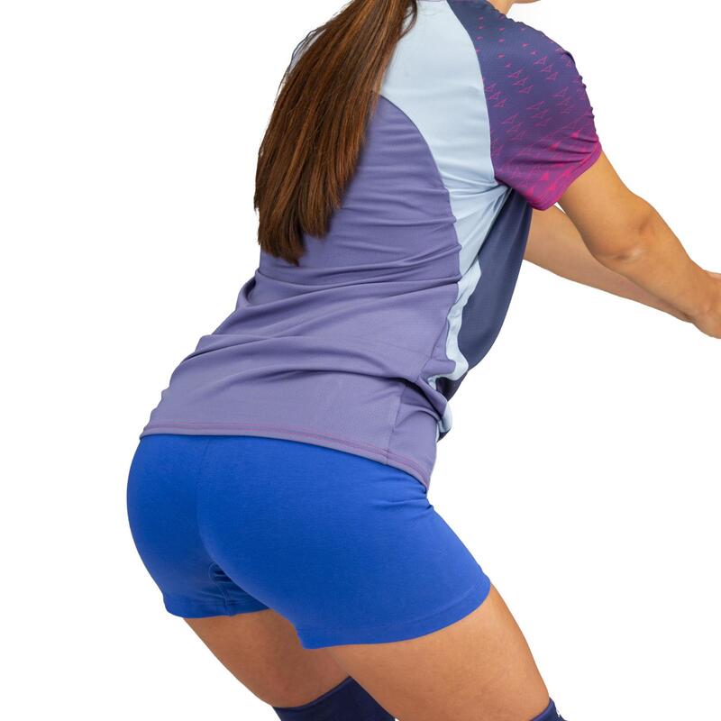 Short Pallavolo donna Blu Royal