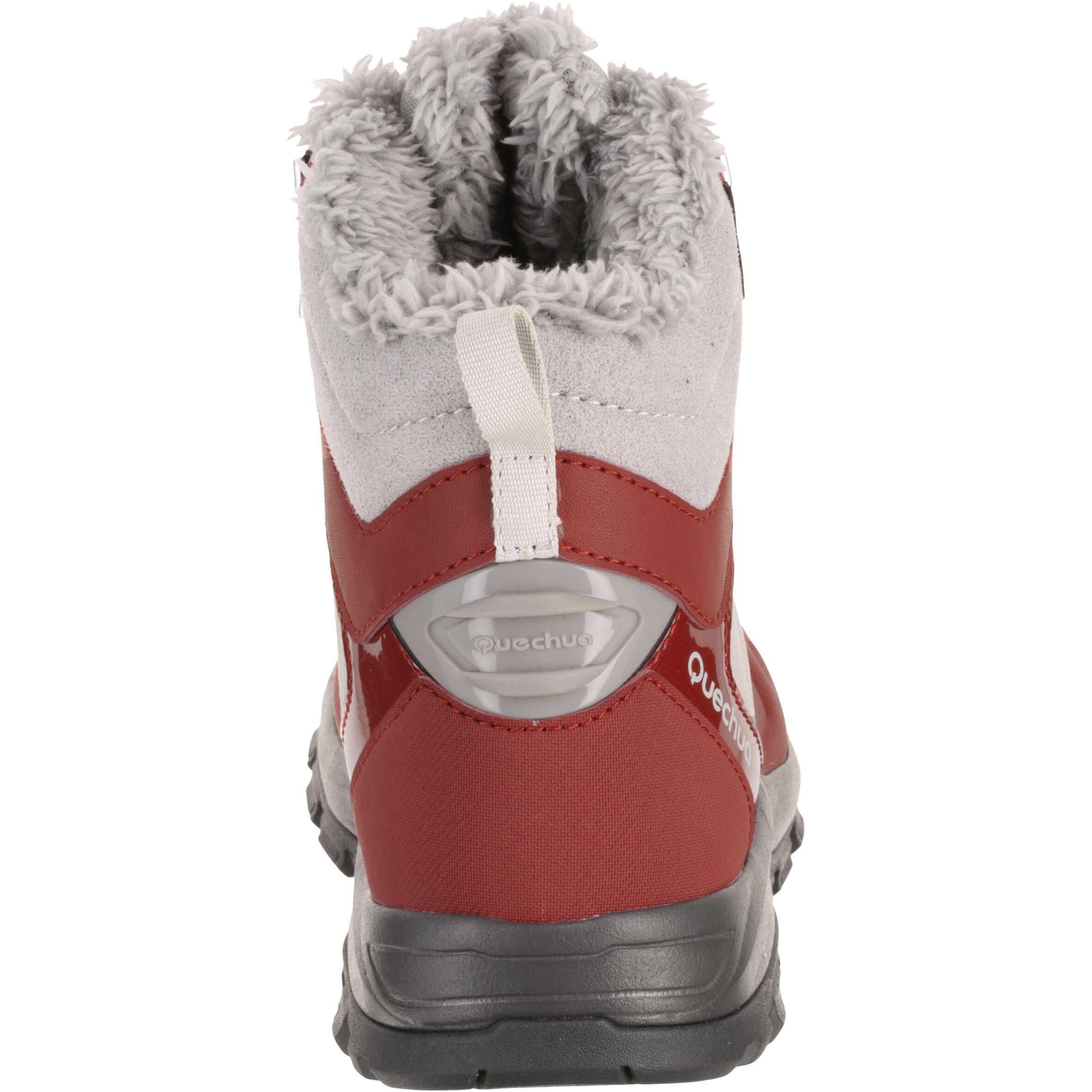 Forclaz 500 Waterproof Women'S Hiking Boots - Burgundy 10/16