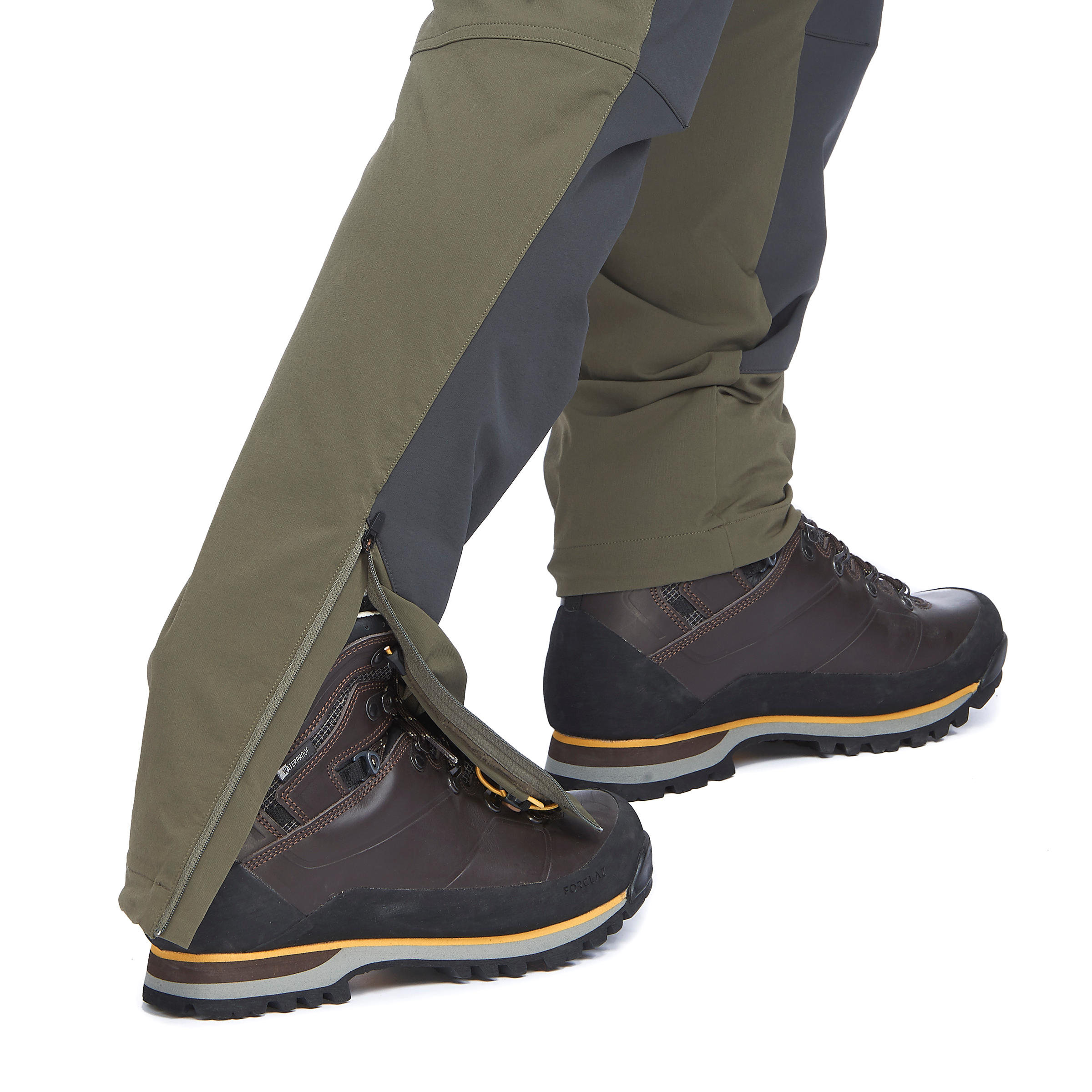 

Men's Mountain Trekking Trousers -TREK 900 - Khaki -  By FORCLAZ | Decathlon