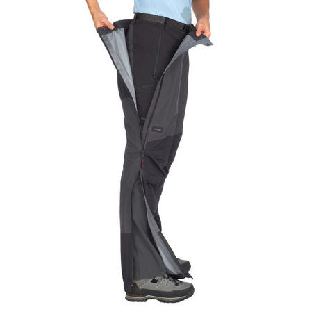 Верхние брюки водонепроницаемые для горного треккинга женские MT500
