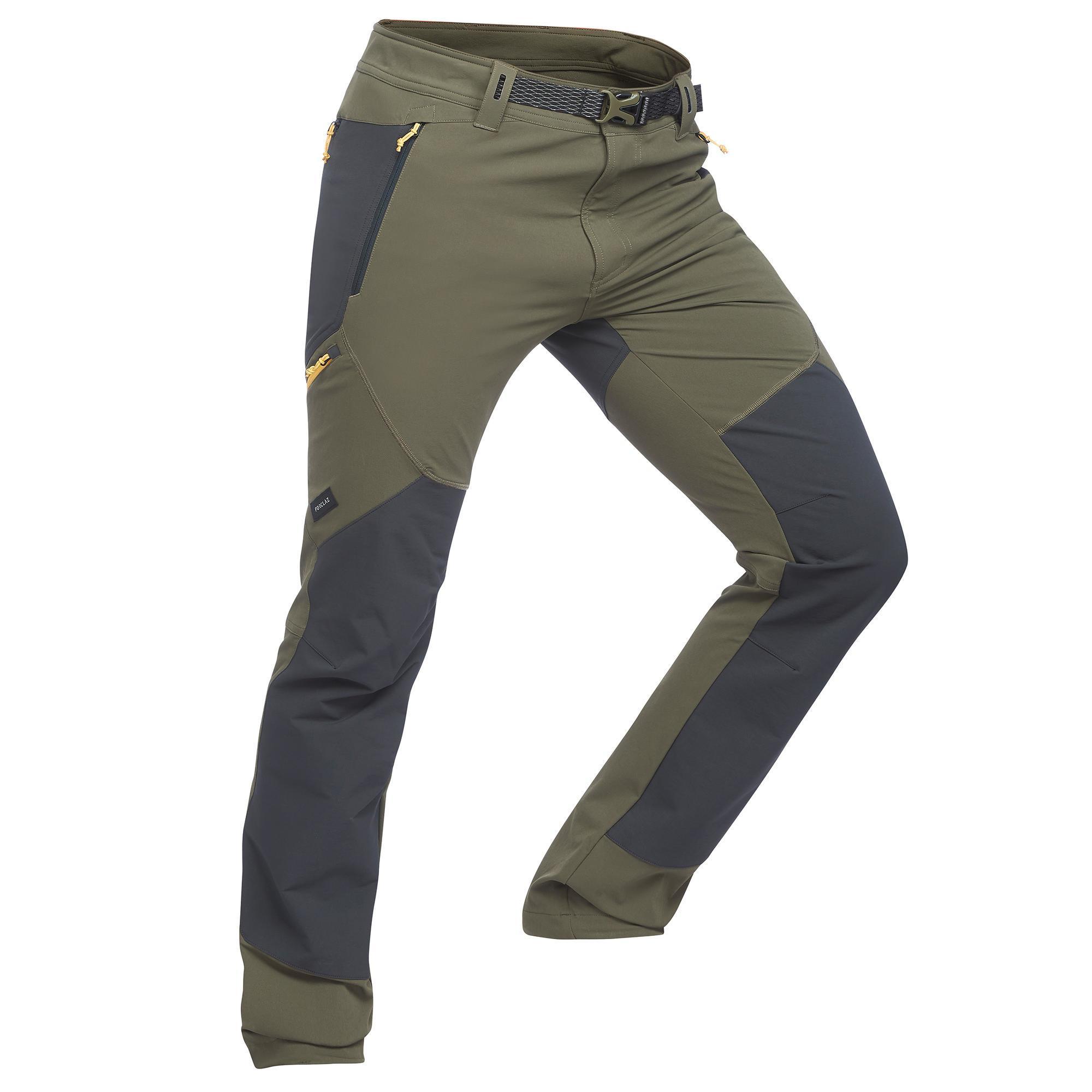 Insun Uomo Pantaloni da Escursionismo Sportivo Casuale Impermeabile Asciugatura Veloce Pantaloni da Trekking Convertibili 2 in 1 