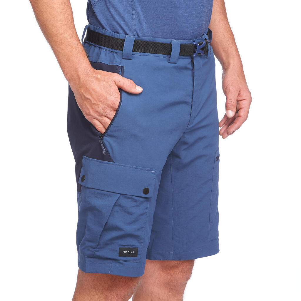 Trekkingshorts Trek 500 Herren blau