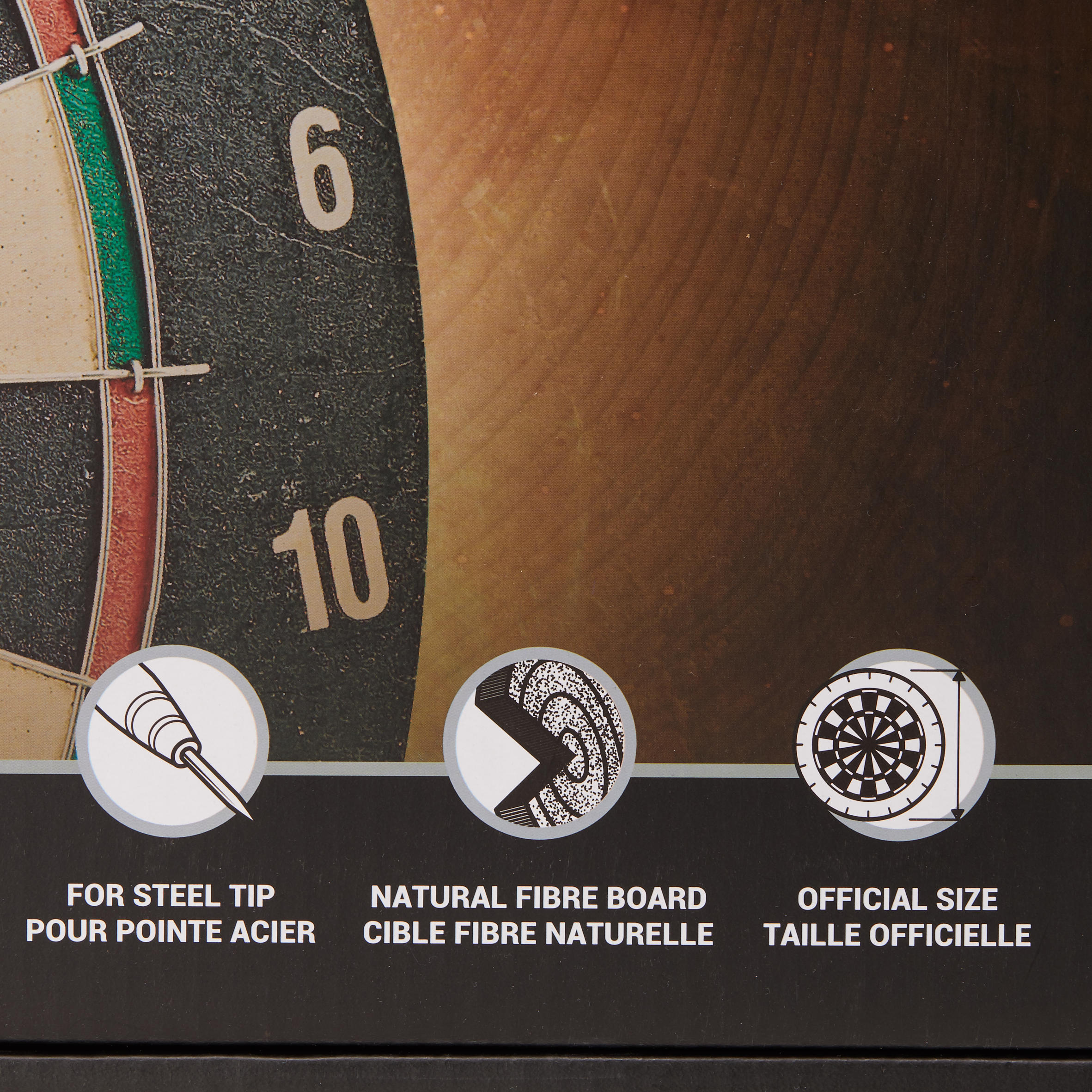 Steel Tip Dartboard - Club 500 - DECATHLON
