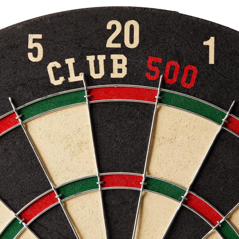 Dartbord club 500 voor stalen punt