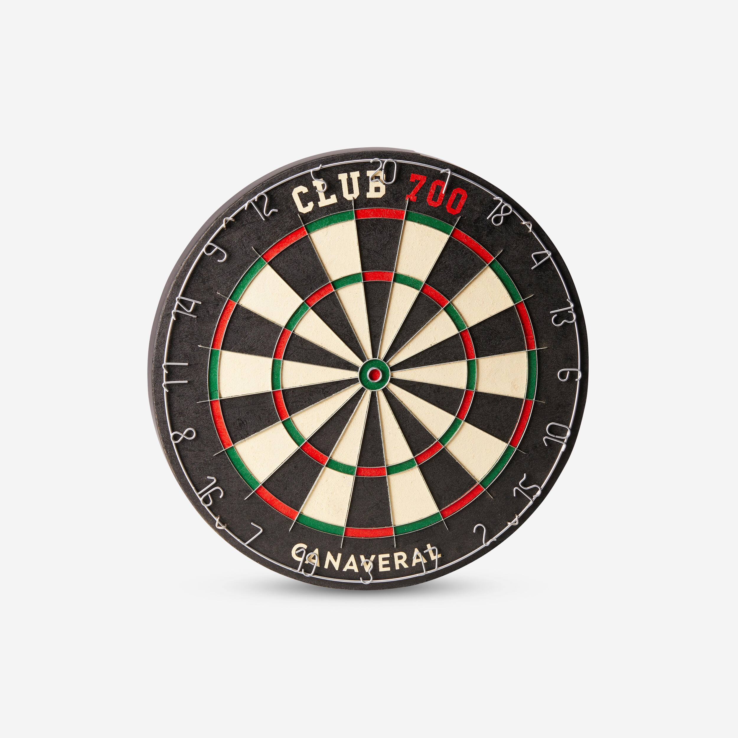 Darts Board Steel Tip Club 700 Black and Red